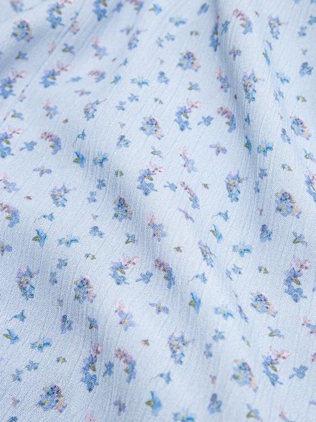 Women's blouse CONTE LBL 3831, s.170-84-90, blue-flowers - 6