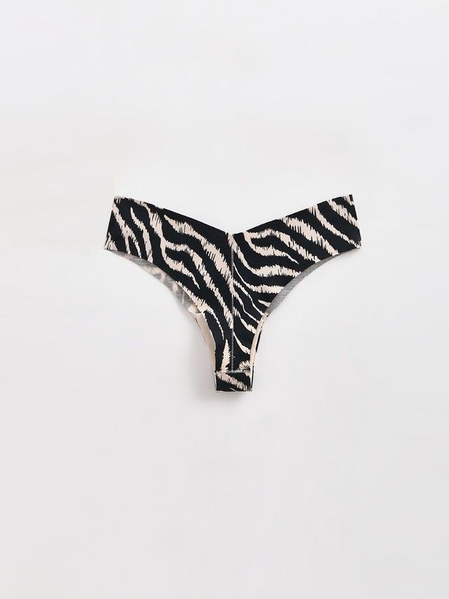 Women's panties CONTE ELEGANT INVISIBLE LBR 1226, s.90, black-zebra - 3