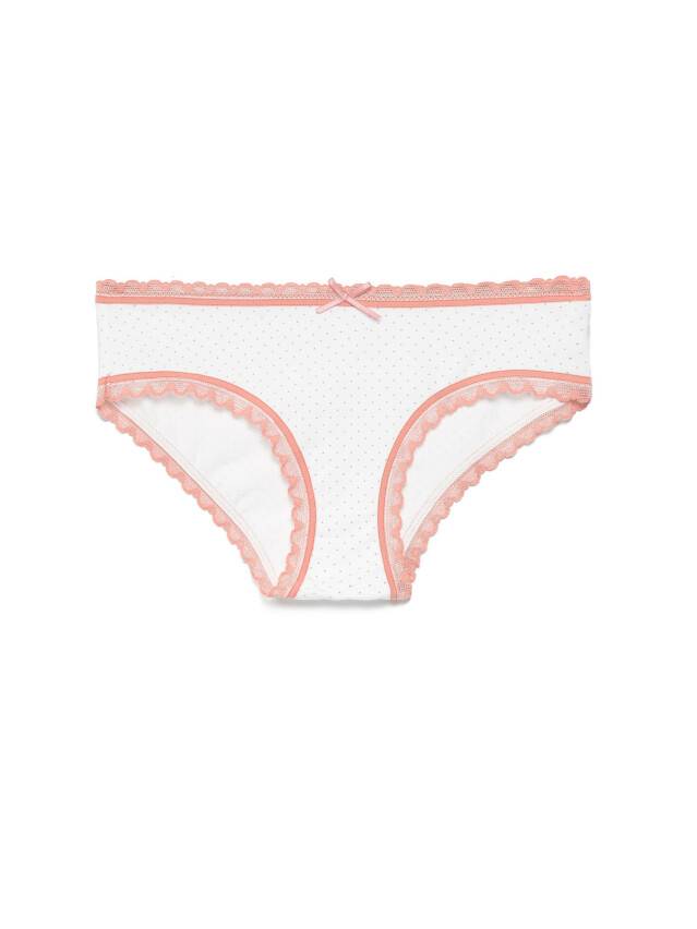 Panties for women LAZY DAYS LHP 1005 (packed on mini-hanger),s.90, white-dusty rose - 3