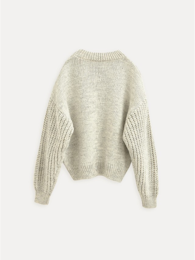 Women's pullover CONTE ELEGANT LDK24137, s.170-84, light gray melange - 15
