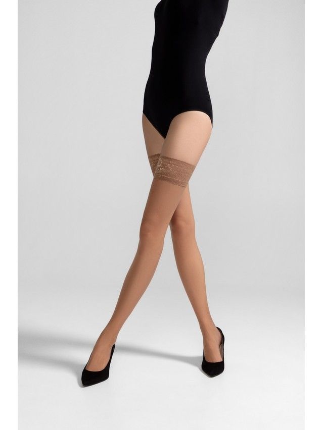 Women's stockings CONTE ELEGANT CLASS 40 ( euro-packing),s.1/2, bronz - 1