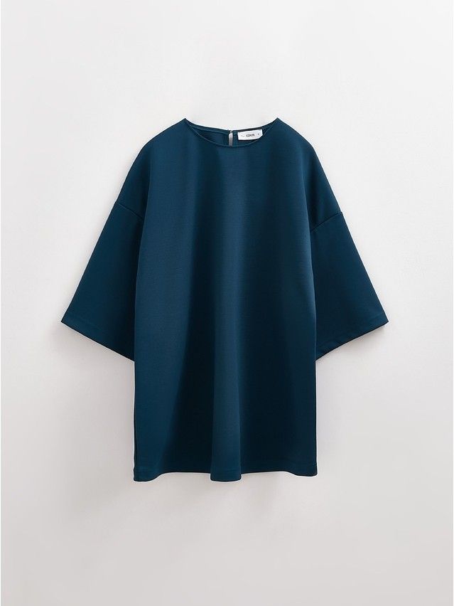 Women's polo neck shirt CONTE ELEGANT LD 2806, s.170-92, teal - 4