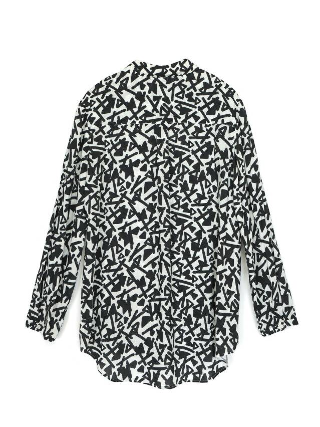 Women's shirt LBL 1091, s.170-84-90, white-black - 4