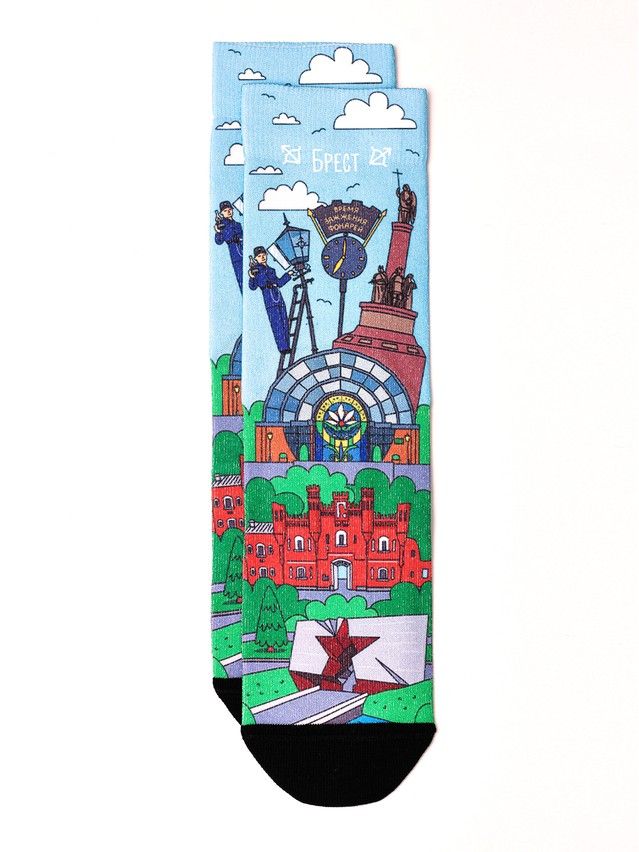 Women's socks CONTE ELEGANT CLASSIC, s.23-25, 1207 multicolor - 1