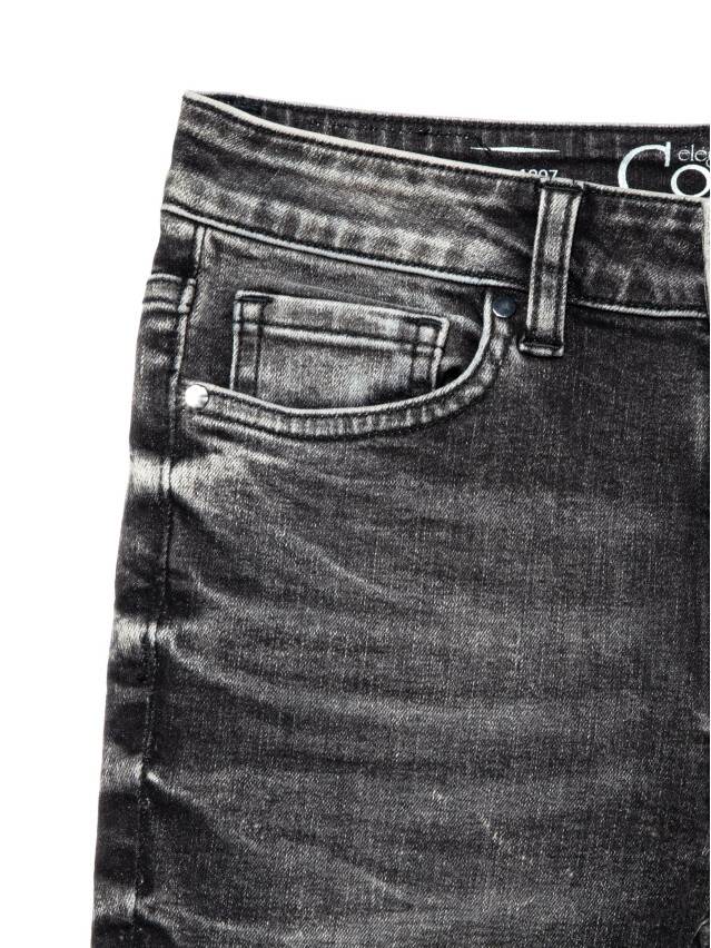 Denim trousers CONTE ELEGANT CON-173, s.170-102, washed black - 6