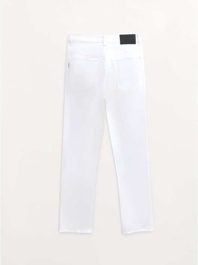 Denim trousers CONTE ELEGANT CON-723, s.170-102, white - 9