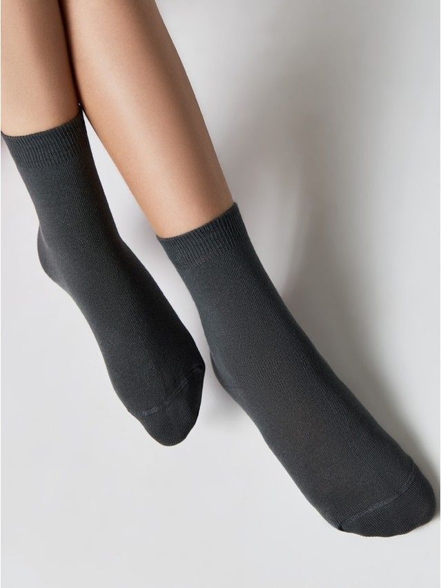 Children's socks CONTE-KIDS TIP-TOP, s.24-26, 000 dark grey - 2