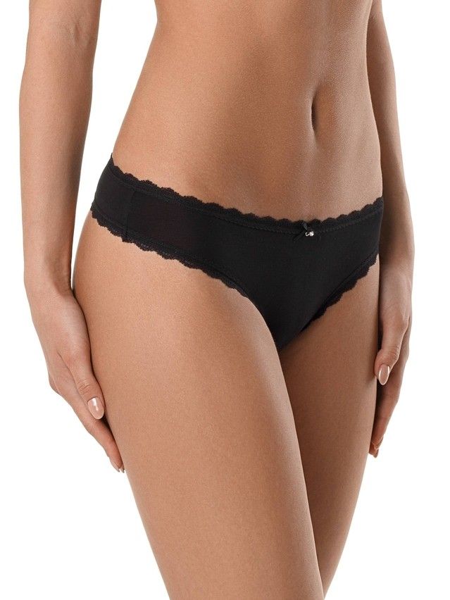 Women's panties CONTE ELEGANT SECRET CHARM LST 987, s.90, black - 1