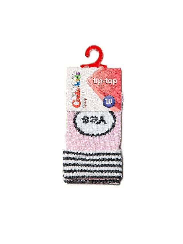 Children's socks CONTE-KIDS TIP-TOP, s.15-17, 392 light pink - 3