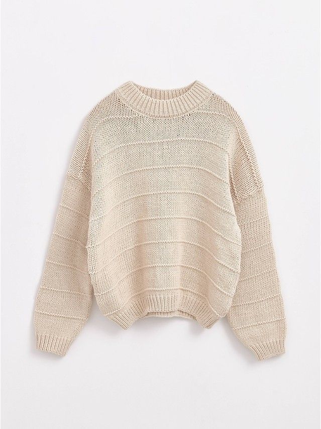 Women's pullover CONTE ELEGANT LDK180, s.170-84, beige - 7