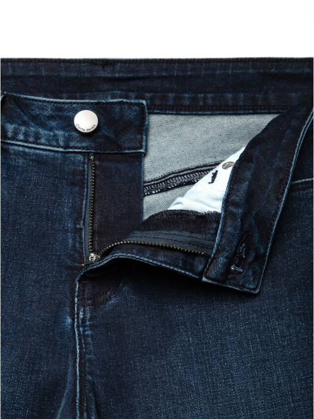 Denim trousers CONTE ELEGANT CON-136, s.170-102, dark blue - 8