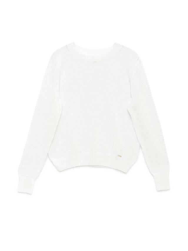 Women's pullover LDK 095, s. 170-84, white - 4