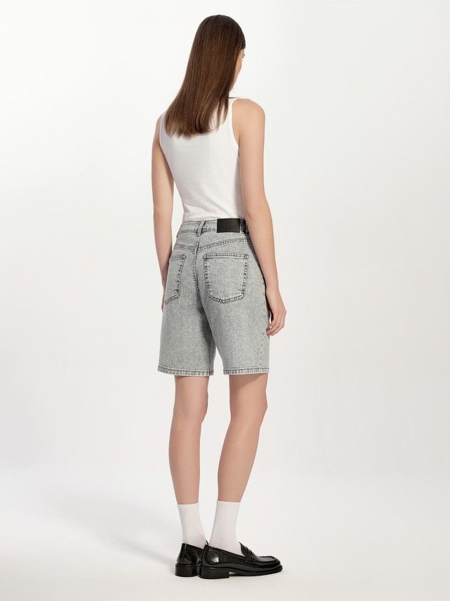 Denim shorts CONTE ELEGANT CON-775, s.170-90, grey - 2