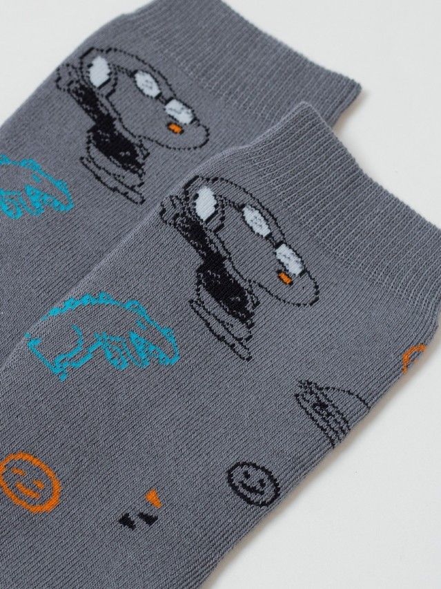 Children's socks CONTE-KIDS SOF-TIKI, s.16, 765 grey - 5