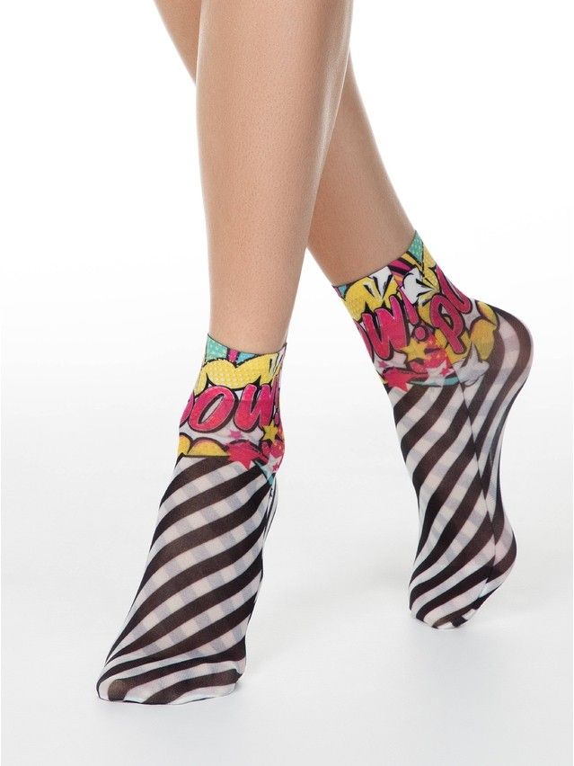 Women's socks FANTASY 18С-76SP, rives. 36-39, 208 - 1