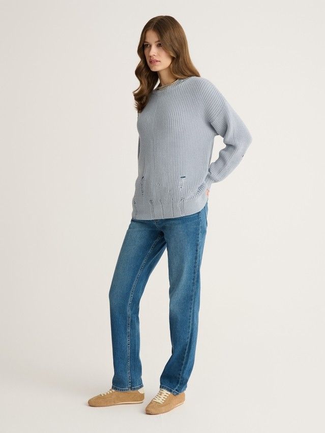 Women's pullover CONTE ELEGANT LDK2395, s.170-84-88, blue fog - 2