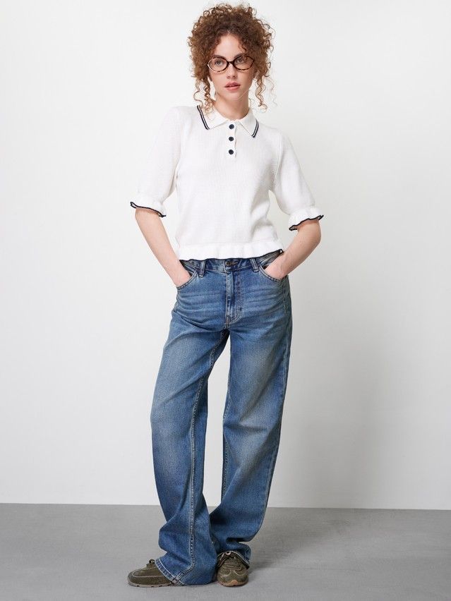 Women's pullover CONTE LDK2635, s.170-84, white - 1