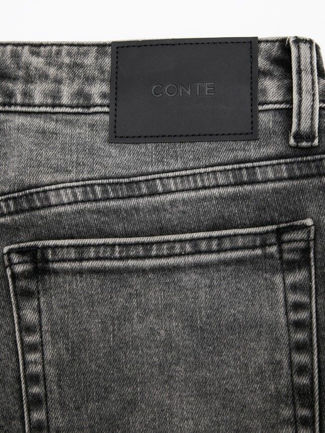 Women's jeans CONTE CON-964, s.164-90, black tint - 13