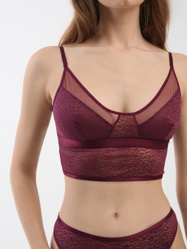 Women's bustier CONTE ELEGANT SAVAGE LBE 2534, s.170-84, marsala - 1