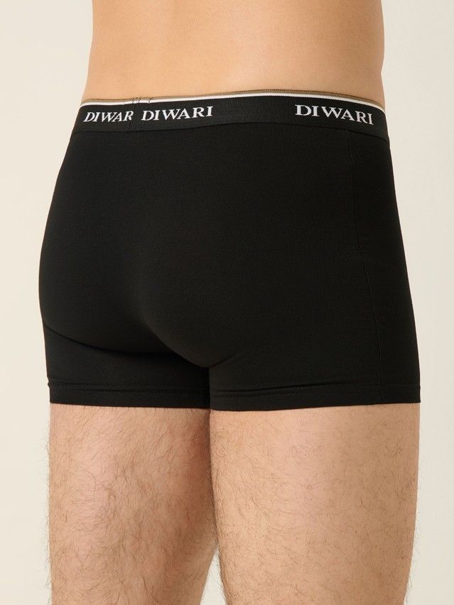Men's underpants DIWARI PREMIUM MSH 1568, s.78,82, black-black strip - 2