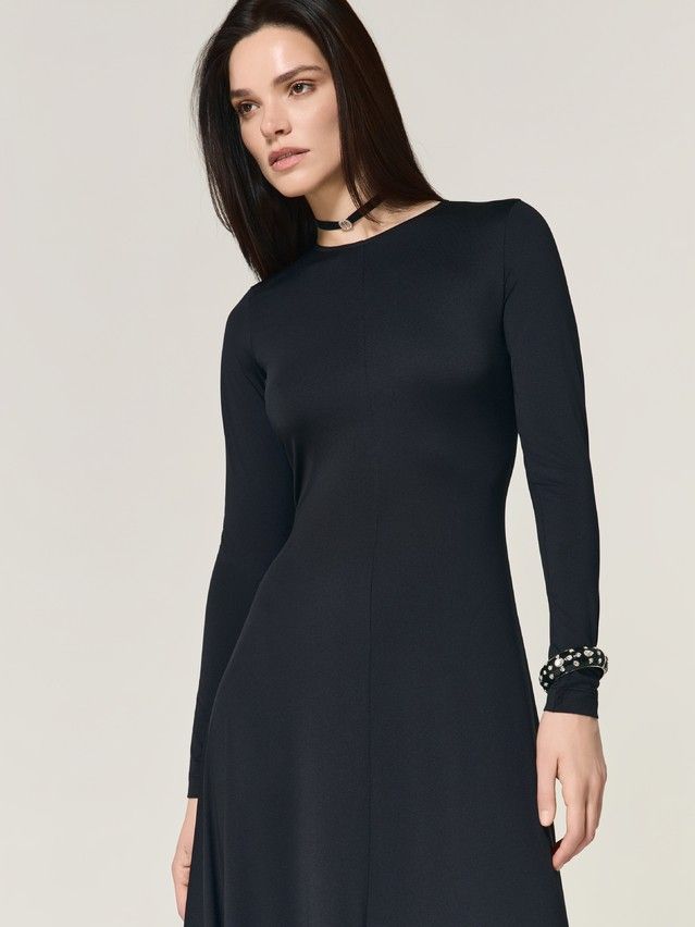 Women's gown CONTE LPL 3493, s.170-84-90, black - 5