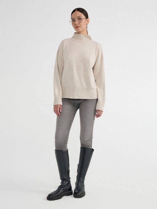 Women's pullover CONTE ELEGANT LDK23130, s.170-84, beige - 3