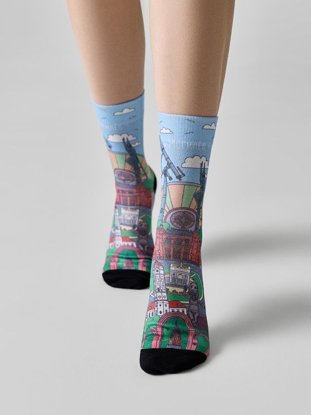 Women's socks CONTE ELEGANT CLASSIC, s.23-25, 1209 multicolor - 2