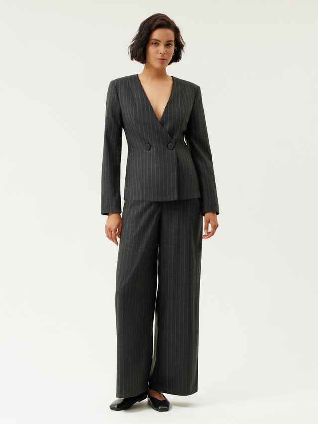 Women's trousers CONTE LBK 3610, s.170-84-90, graphite - 6