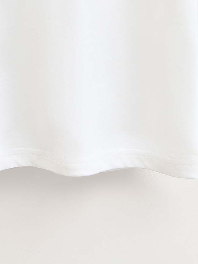 Women's polo neck shirt CONTE ELEGANT LD 3206, s.170-84, white - 7