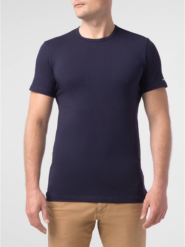 Men's pullover DiWaRi BASIC MF 744, s.170,176-100, navy - 2