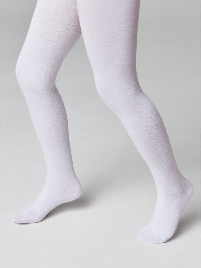 Children's tights CONTE-KIDS TIP-TOP, s.104-110 (16),000 white - 3