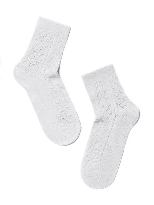 Children's socks CONTE-KIDS MISS, s.30-32, 116 white - 1