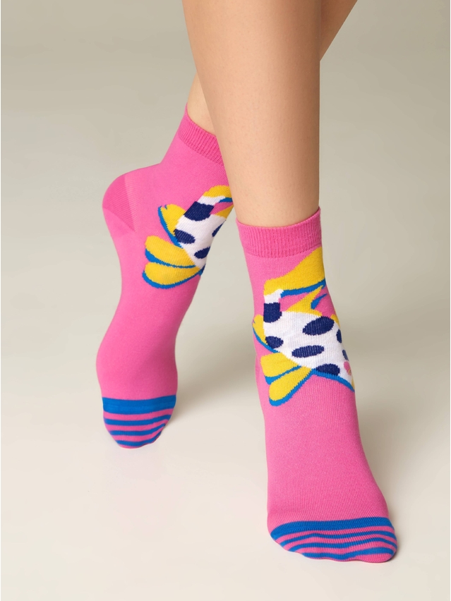 Women's socks CONTE ELEGANT CLASSIC, s.23, 536 pink - 3