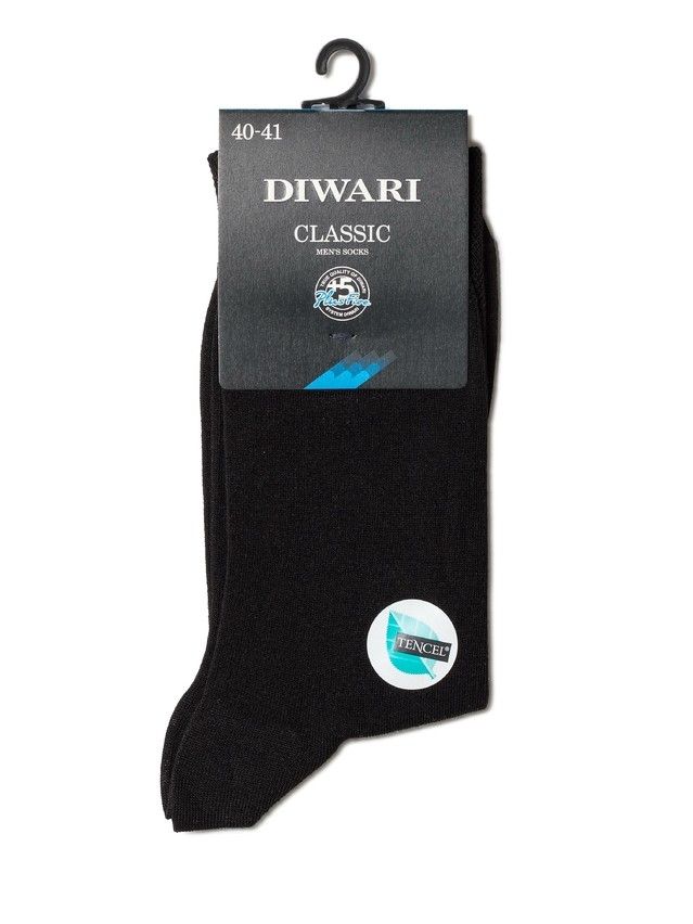 Men's socks DiWaRi CLASSIC, s. 40-41, 000 black - 2