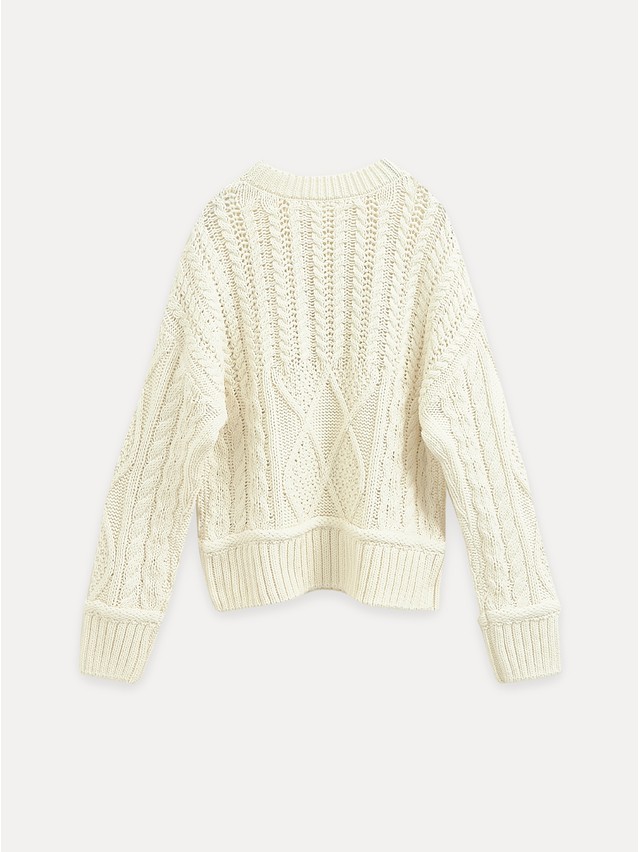 Women's pullover CONTE ELEGANT LDK24140, s.170-84, ecru - 2