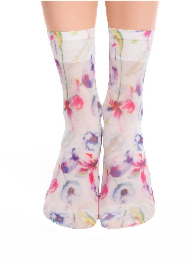 Women's socks CONTE ELEGANT FANTASY, s.23-25, 102 - 1