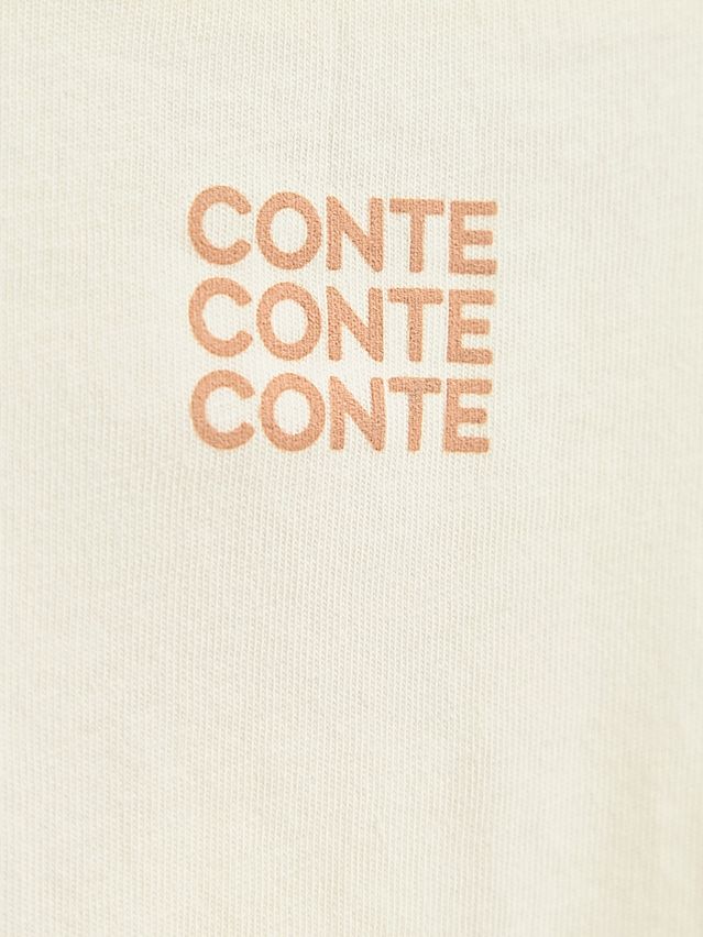 Women's polo neck shirt CONTE ELEGANT LD 3036, s.170-92, milk-peach - 7