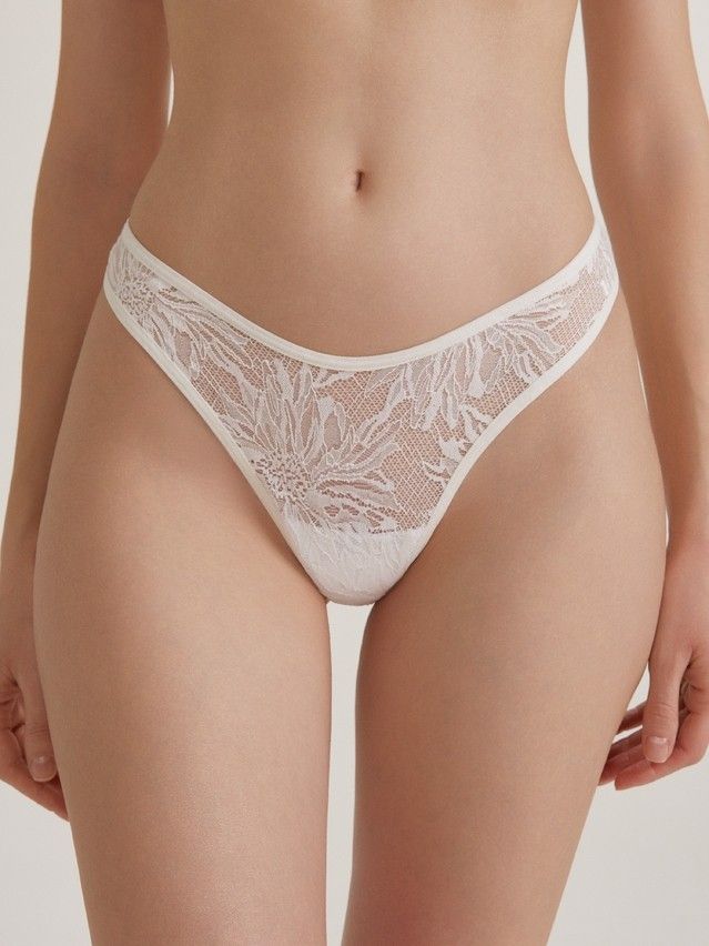 Women's panties CONTE ELEGANT MYSTERY GARDEN LBR 3114, s.90, off white - 1