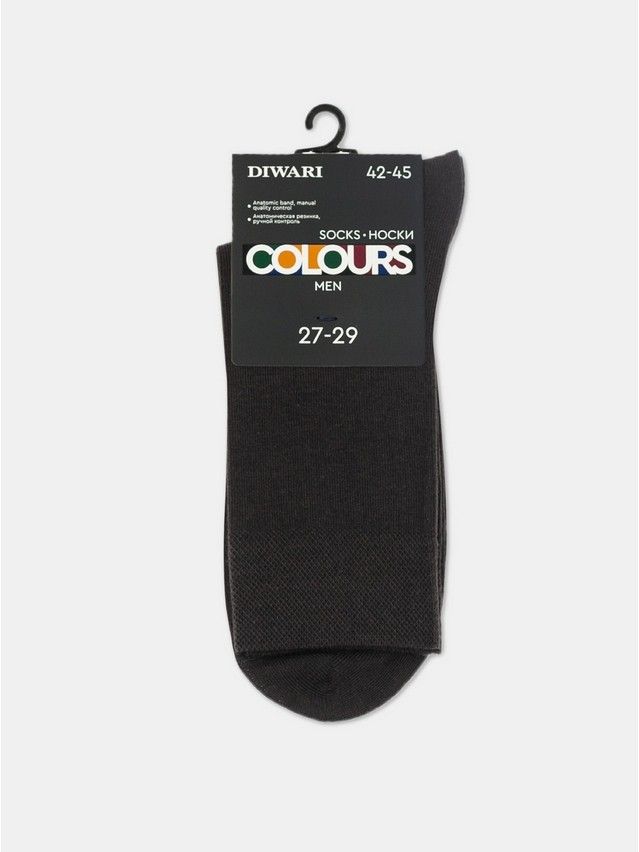 Men's socks DiWaRi HAPPY, s.25, 000 graphite - 2