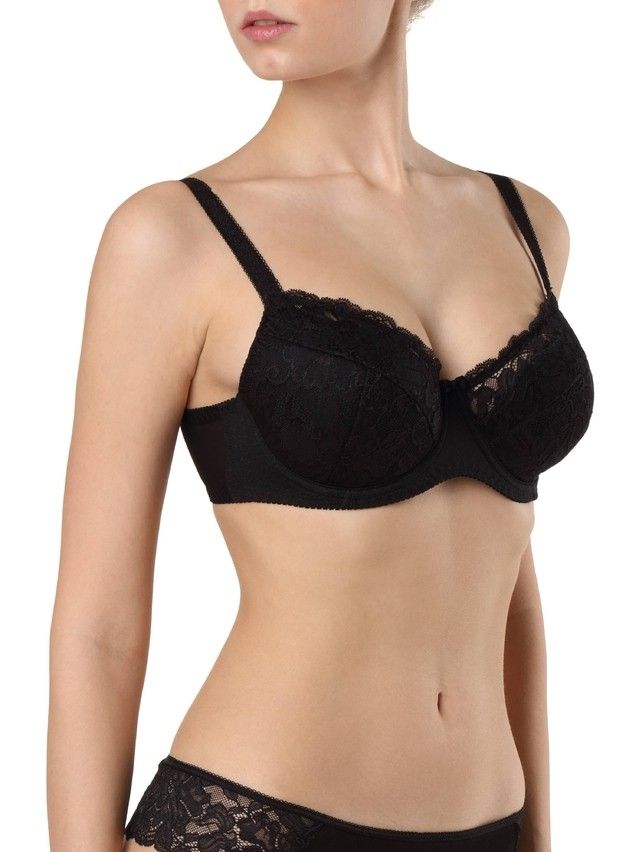 Bra CONTE ELEGANT SENSUELLE RB5077, s.75C, black - 1