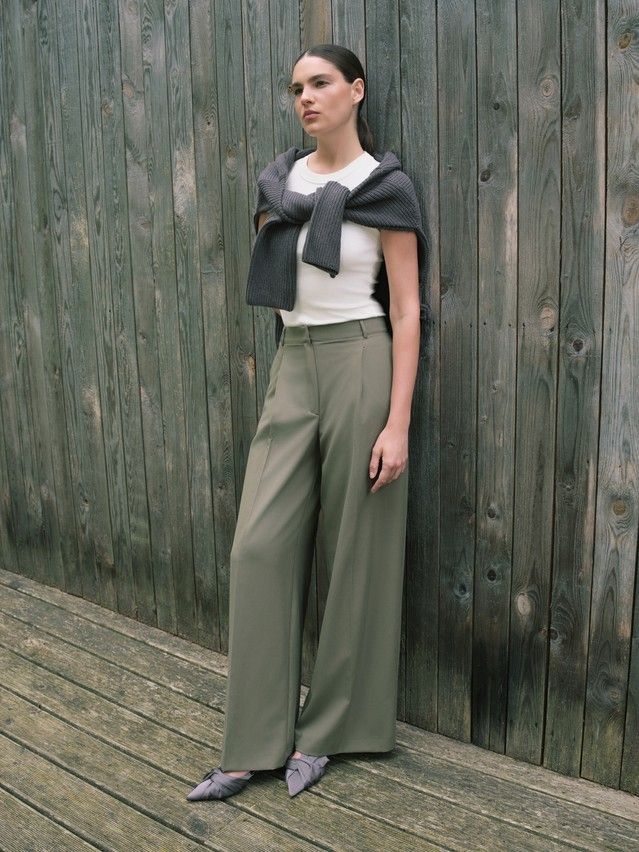 Women's trousers CONTE LBK 3258, s.170-84-90, khaki - 3
