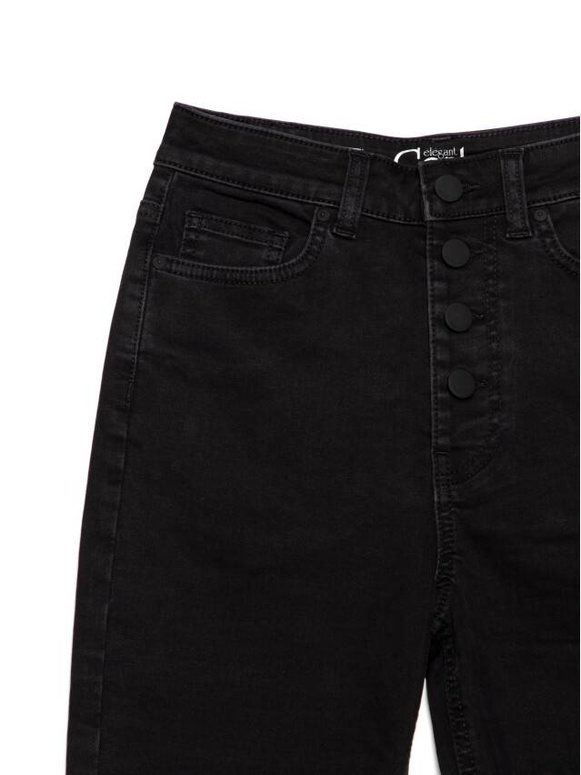 Denim trousers CONTE ELEGANT CON-352, s.170-102, washed black - 12