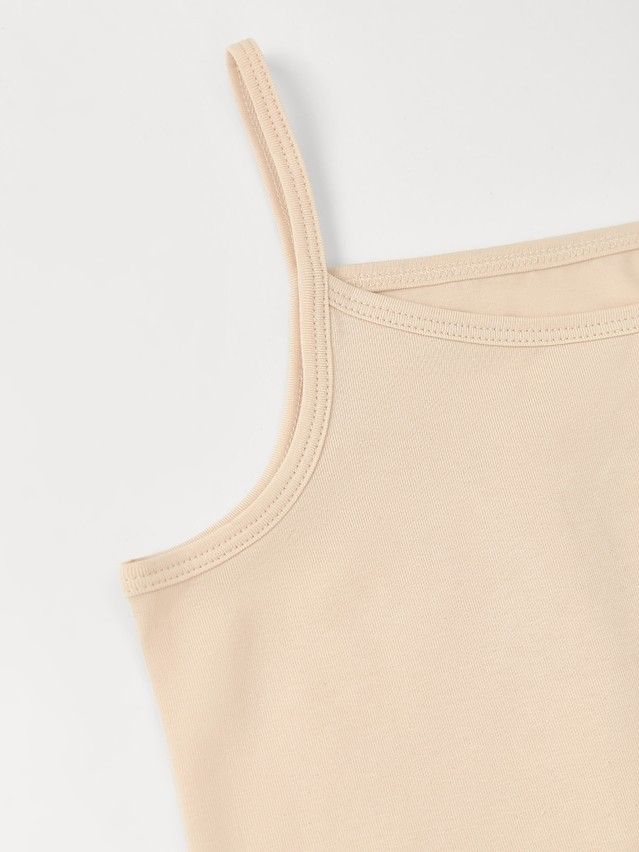 Sleeveless top for girls CONTE ELEGANT BASIC COLLECTION DT 5103, s.128,134-68, natural - 3
