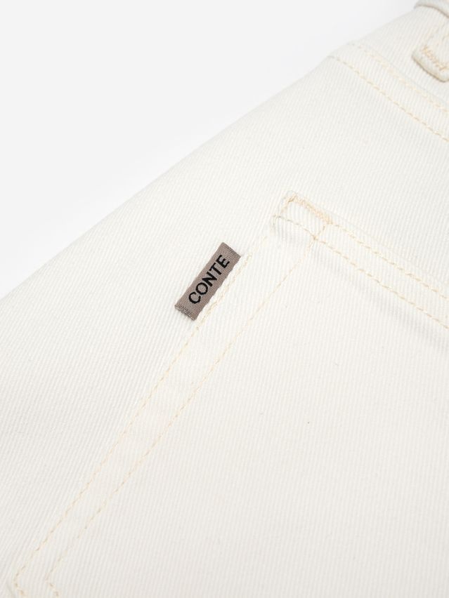 Women's jeans CONTE CON-993, s.164-90, off white - 10