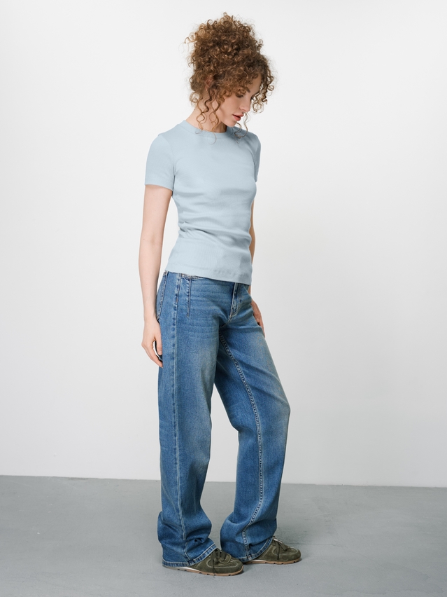 Women's T-shirt CONTE ELEGANT BASIC COLLECTION LFB 5023, s.170-84, light blue - 3