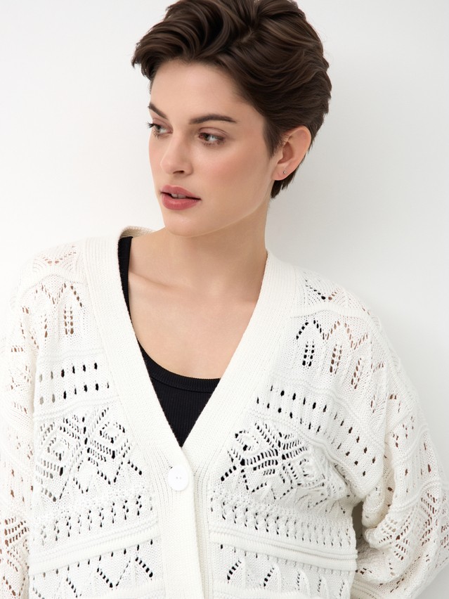 Women’s jacket CONTE ELEGANT LDK24112, s.170-84-88, ecru - 5