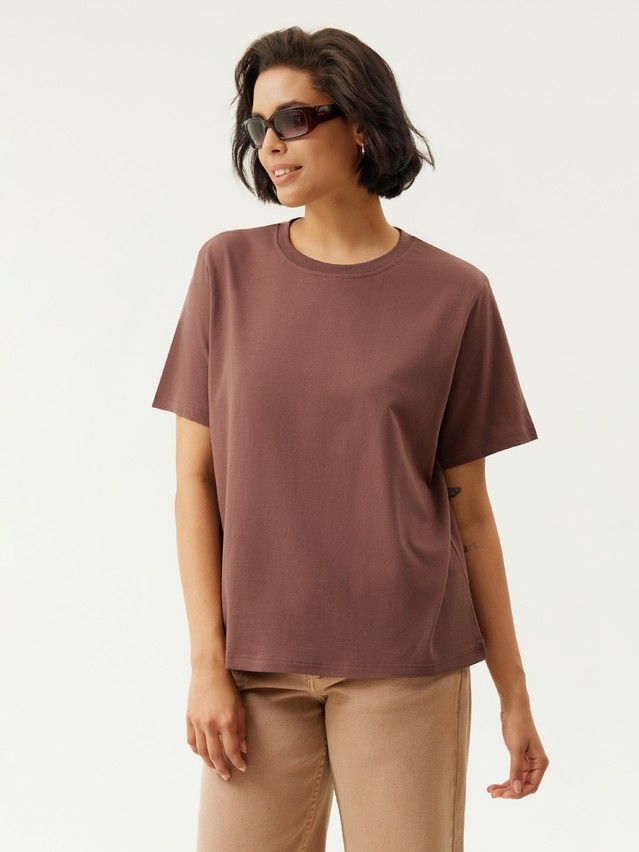 Women's jumper CONTE ELEGANT BASIC COLLECTION LD 5025, s.170-100, chocolate - 3