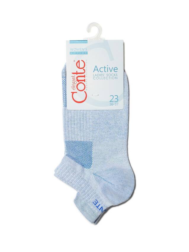 Women's socks CONTE ELEGANT ACTIVE, s.23, 205 light blue - 3