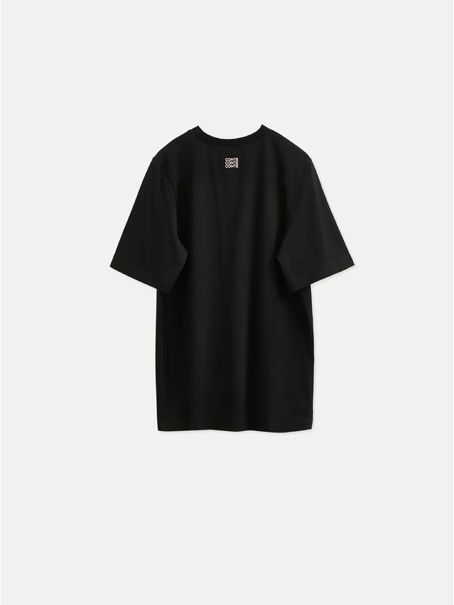 Women's polo neck shirt CONTE ELEGANT LD 3036, s.170-92, black-ideal - 8
