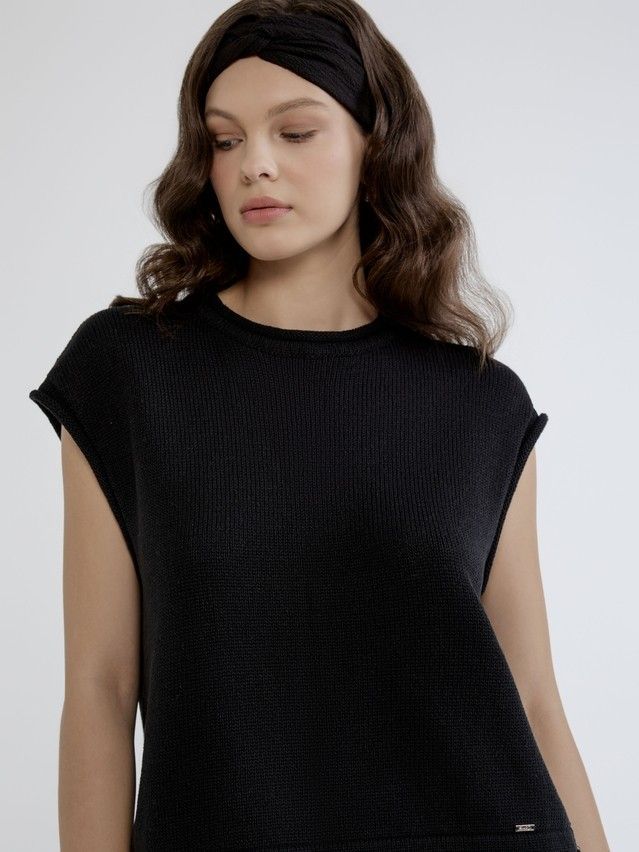 Women's vest CONTE ELEGANT LDK2389, s.170-84, black - 4